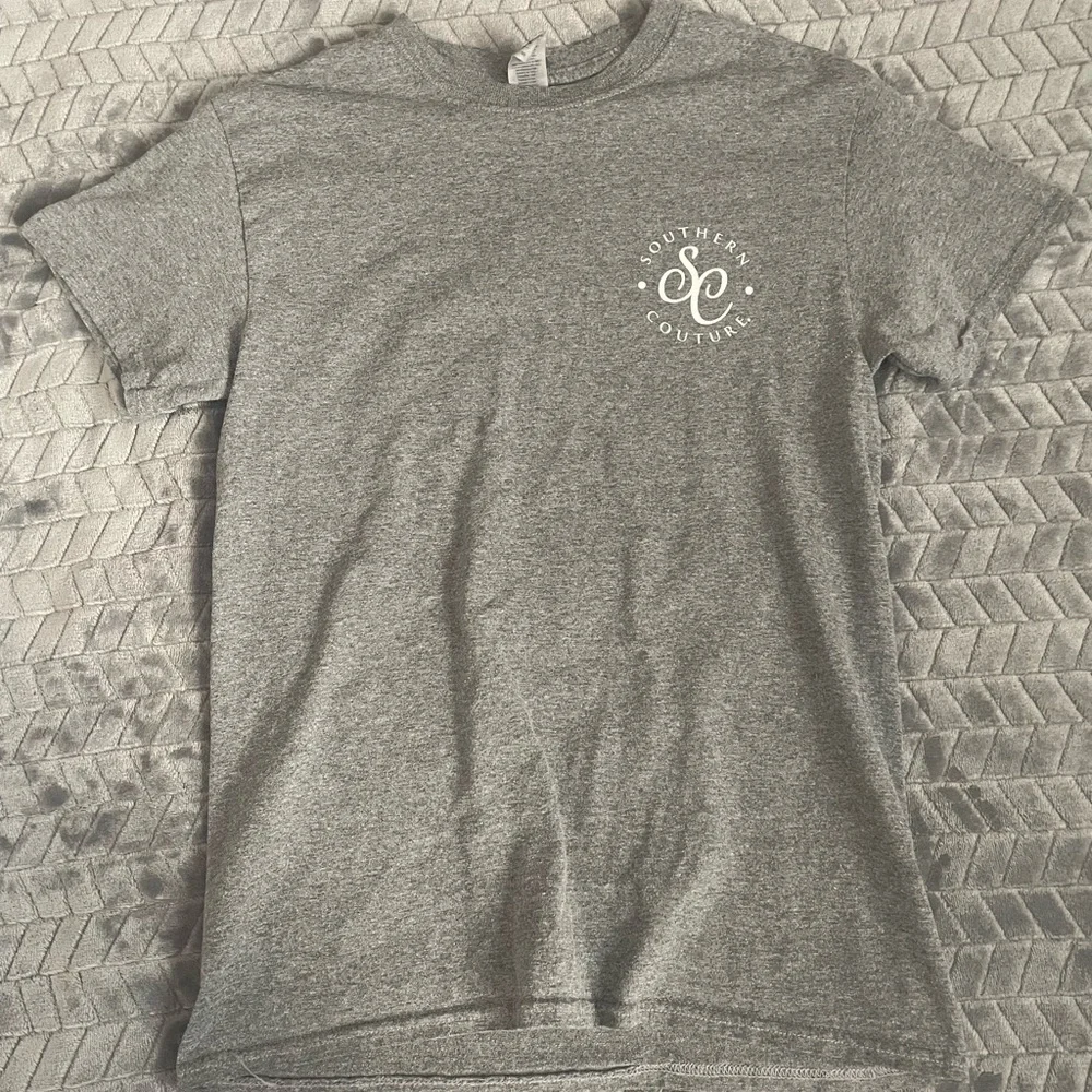 Southern Couture Gray Kids Donkey Tee - Picture 2 of 5